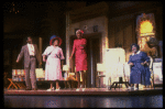 Actors (L-R) Chuck Cooper, Jean Cheek, Helena-Joyce Wright & Ruth Brown in a scene fr. the Broadway musical "Amen Corner." (New York)