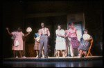 Actors (3L-R) Chuck Cooper, Jean Cheek, Helena-Joyce Wright & Ruth Brown in a scene fr. the Broadway musical "Amen Corner." (New York)