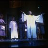 Actress Rhetta Hughes (C) in a scene fr. the Broadway musical "Amen Corner." (New York)