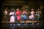 Actors (L-3L) Chuck Cooper, Jean Cheek & Helena-Joyce Wright in a scene fr. the Broadway musical "Amen Corner." (New York)