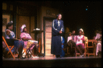 Actress Rhetta Hughes (C) in a scene fr. the Broadway musical "Amen Corner." (New York)