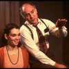 Actors Marissa Chibas & Peter Michael Goetz in a scene fr. the first replacement cast of the Broadway play "Brighton Beach Memoirs." (New York)