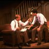 Actors (L-R) Dick Latessa & Peter Birkenhead in a scene fr. the second replacement cast of the Broadway play "Brighton Beach Memoirs." (New York)