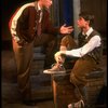 Actors (L-R) Peter Birkenhead & Nicholas Strouse in a scene fr. the second replacement cast of the Broadway play "Brighton Beach Memoirs." (New York)
