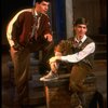 Actors (L-R) Peter Birkenhead & Nicholas Strouse in a scene fr. the second replacement cast of the Broadway play "Brighton Beach Memoirs." (New York)