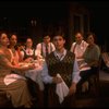 Actors (L-R) Dorothy Holland, Wendy Gazelle, Jennifer Blanc, Peter Birkenhead, Nicholas Strouse, Dick Latessa & Verna Bloom in a scene fr. the second replacement cast of the Broadway play "Brighton Beach Memoirs." (New York)