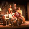 Actors (top L-R) Wendy Gazelle, Dick Latessa, (middle L-R) Jennifer Blanc, Verna Bloom, Peter Birkenhead, Dorothy Holland, (bottom) Nicholas Strouse in a company shot fr. the second replacement cast of the Broadway play "Brighton Beach Memoirs." (New York)