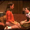 Actresses (L-R) Wendy Gazelle & Jennifer Blanc in a scene fr. the second replacement cast of the Broadway play "Brighton Beach Memoirs." (New York)
