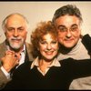 L-R) Director Gene Saks & actors Joan Copeland & Charles Cioffi in a rehearsal shot fr. the first National tour of the Broadway play "Brighton Beach Memoirs."