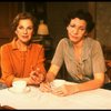 Actresses (L-R) Barbara Caruso & Joan Copeland in a scene fr. the first National tour of the Broadway play "Brighton Beach Memoirs."