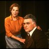 Actors Joan Copeland & Charles Cioffi in a scene fr. the first National tour of the Broadway play "Brighton Beach Memoirs."