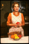 Actress Joan Copeland in a scene fr. the first National tour of the Broadway play "Brighton Beach Memoirs."