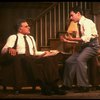 Actors (L-R) Charles Cioffi & Mark Nelson in a scene fr. the first National tour of the Broadway play "Brighton Beach Memoirs."