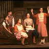 Actors (L-R) Olivia Laurel Mates, Jonathan Silverman, Joan Copeland, Barbara Caruso & Elizabeth Perkins in a scene fr. the first National tour of the Broadway play "Brighton Beach Memoirs."