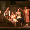 Actors (L-R) Olivia Laurel Mates, Jonathan Silverman, Joan Copeland, Barbara Caruso & Elizabeth Perkins in a scene fr. the first National tour of the Broadway play "Brighton Beach Memoirs."