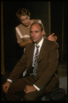 Married actors Richard Greene & Lynn Milgrim in a scene fr. the Bus & Truck tour of the Broadway play "Brighton Beach Memoirs."