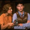 Actors Lynn Milgrim & Nicholas Strouse in a scene fr. the Bus & Truck tour of the Broadway play "Brighton Beach Memoirs."