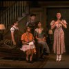 Actors (L-R) Skye Bassett, Lynn Milgrim, Nicholas Strouse, Rocky Parker & Lisa Waltz in a scene fr. the Bus & Truck tour of the Broadway play "Brighton Beach Memoirs."