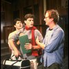Actors (L-R) Kevin O'Rourke, Dennis Drake & Don Howard in a scene fr. the Broadway play "Alone Together." (New York)