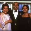 Singers (L-R) Adelaide Hall, Bobby Short & Nell Carter in a publicity shot fr. the Broadway revue "Black Broadway." (New York)