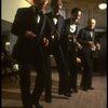 Dancers (L-R) Charles "Cookie" Cook, Charles "Honi" Coles, Gregory Hines & Leslie "Bubba" Gaines in a publicity shot fr. the Broadway revue "Black Broadway." (New York)