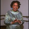 Singer Edith Wilson in a publicity shot fr. the Broadway revue "Black Broadway." (New York)