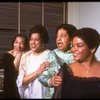 Singer/actresses (L-R) Elisabeth Welch, Adelaide Hall, Edith Wilson & Nell Carter in a publicity shot fr. the Broadway revue "Black Broadway." (New York)