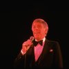 Singer Dick Haymes in a scene fr. the concert "Big Broadcast of 1944." (Westbury)