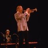 Trumpeter Harry James & his orchestra in a scene fr. the concert "Big Broadcast of 1944." (Westbury)