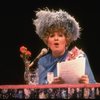 Actress Travis Hudson in a scene fr. the concert "Big Broadcast of 1944." (Westbury)
