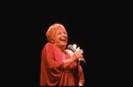 Singer Helen Forrest in a scene fr. the concert "Big Broadcast of 1944." (Westbury)