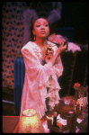 Actress Brenda Pressley in a scene fr. the Off-Broadway musical "Blues in the Night." (New York)