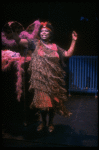 Actress Carol Woods in a scene fr. the Off-Broadway musical "Blues in the Night." (New York)