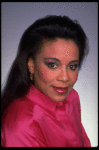 Actress Ethel Beatty Barnes in a publicity shot fr. the Japanese tour of the Off-Broadway musical "Blues in the Night." (New York)