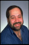 Production member Bruce Kagel in a publicity shot fr. the Japanese tour of the Off-Broadway musical "Blues in the Night." (New York)