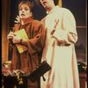 Actors Patti Lupone & Jonathan Pryce in a scene fr. the Broadway play "Accidental Death of an Anarchist." (New York)