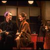 Actors Patti Lupone & Jonathan Pryce in a scene fr. the Broadway play "Accidental Death of an Anarchist." (New York)