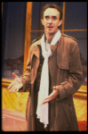 Actor Jonathan Pryce in a scene fr. the Broadway play "Accidental Death of an Anarchist." (New York)
