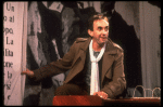 Actor Jonathan Pryce in a scene fr. the Broadway play "Accidental Death of an Anarchist." (New York)