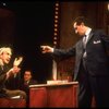 Actors (L-R) Jonathan Pryce, Raymond Serra & Joe Grifasi in a scene fr. the Broadway play "Accidental Death of an Anarchist." (New York)