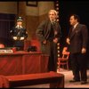 Actors (L-R) Bill Irwin, Jonathan Pryce & Raymond Serra in a scene fr. the Broadway play "Accidental Death of an Anarchist." (New York)