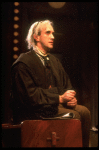 Actor Jonathan Pryce in a scene fr. the Broadway play "Accidental Death of an Anarchist." (New York)