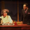 Actors (L-R) Jonathan Pryce & Raymond Serra in a scene fr. the Broadway play "Accidental Death of an Anarchist." (New York)