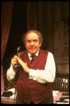 Actor Jack Weston in a scene fr. the  Broadway play "Break A Leg." (New York)