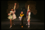 Actors (L-R) Kimi Parks, R. D. Robb & Michael Manasseri in a scene fr. the Goodspeed Opera House production of the musical "A Broadway Baby." (Chester)