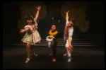 Actors (L-R) Kimi Parks, R. D. Robb & Michael Manasseri in a scene fr. the Goodspeed Opera House production of the musical "A Broadway Baby." (Chester)