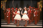 Actresses (Front L-R) Sahana Vyas & Brandy Hill in a scene fr. the Goodspeed Opera House production of the musical "A Broadway Baby." (Chester)