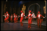 Dancing ensemble in a scene fr. the Goodspeed Opera House production of the musical "A Broadway Baby." (Chester)