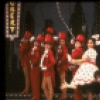 Actresses (Front L-R) Sahana Vyas & Brandy Hill w. director/choreographer Thommie Walsh (seated) in a publicity shot fr. the Goodspeed Opera House production of the musical "A Broadway Baby." (Chester)