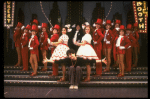 Actresses (Front L-R) Sahana Vyas & Brandy Hill w. director/choreographer Thommie Walsh (seated) in a publicity shot fr. the Goodspeed Opera House production of the musical "A Broadway Baby." (Chester)